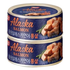 동원 알래스카연어 통살 통조림, 135g, 2개