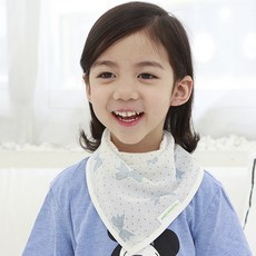 아기여름스카프빕