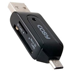 COSY 스마트폰 OTG 카드리더(PC겸용) CR1223GS