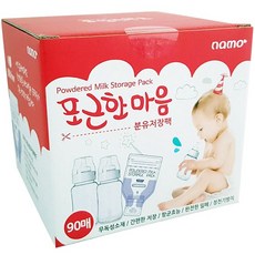 나모 포근한마음 분유저장팩, 90개입, 1개