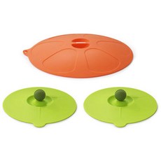 베링 실리콘 투웨이 팬뚜껑 22cm + 볼뚜껑 14cm, 1세트