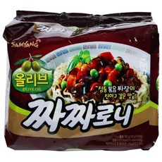삼양 볶음짜짜로니 140Gx5입 라면, 5개