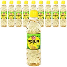오뚜기 현미식초, 10개, 500ml