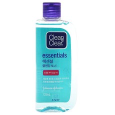 클린앤클리어 에센셜 클렌징 토너, 125ml, 1개