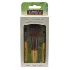 EcoTools 미니 에센셜 브러쉬 세트, 3개입, 1세트