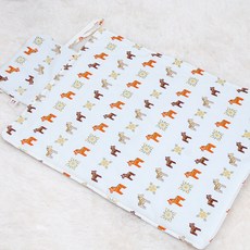 보떼하우스 휴대용 기저귀 매트, 아이보리포니, 1개