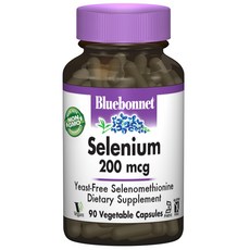 블루보넷 셀레늄 200mcg 베지터블 캡슐 비건, 1개, 90정