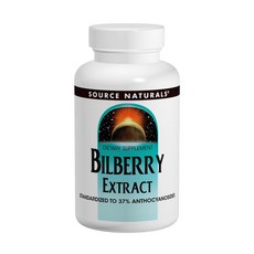 소스내츄럴스 빌베리 추출물 100mg 타블렛, 1개, 120정