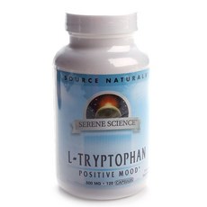 소스내츄럴스 L-트립토판 500mg 캡슐, 120정, 1개