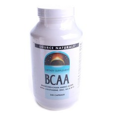 소스내츄럴스 BCAA 캡슐, 240정, 1개