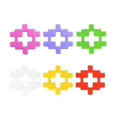 아하토이 큰사각 45pcs, 혼합색상, 1개