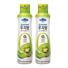 폰타나 무지방 샐러드 드레싱 그린키위, 230g, 2개