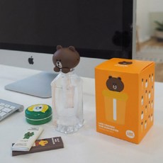 라인프렌즈 브라운 USB 가습기, AIR-LF-H-001