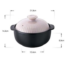 키친플라워 루시아 내열냄비, 19cm, 1개