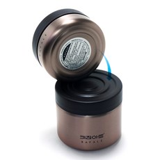 키친아트 라팔 트위니 보온 도시락 세트 1080ml, 혼합색상, 1개