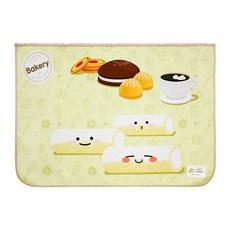 제이앤에스티 자석형 빵 햇빛가리개, 옐로우, 1개