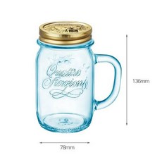 보르미올리 콰트로 스타지오니 핸들자 블루, 415ml, 4개