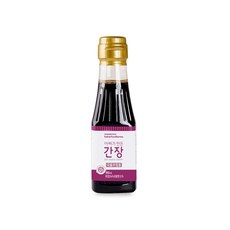  베베푸드 아빠가 만든 간장 국물조림용 한식 간장 1병 180ml 