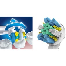 오랄비 전동칫솔 리필모 프리시즌클린 EB20 3개입 + 플로스액션 EB25 1개입 1팩, 1세트, 2종