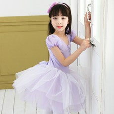 발레키즈 여아용 프리지아 튜튜 발레복 CP_B802