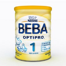 네슬레 베바 옵티프로 원통형분유 1단계, 800g, 1개