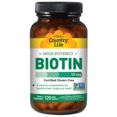 컨트리라이프 비오틴 10mg 비건 캡슐, 120정, 1개
