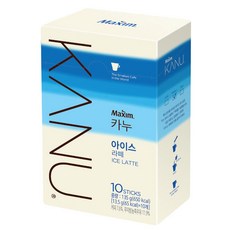 카누 아이스 라떼 커피믹스, 13.5g, 10개입, 1개