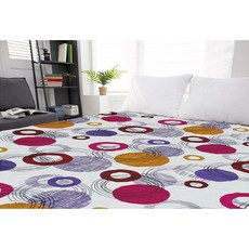 한일의료기 고급전기요 HL-203S(20), 핑크도트, 중 (100 x 180 cm)