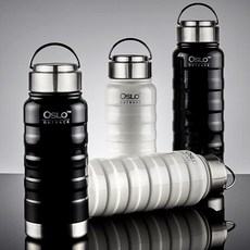 오슬로 스텐 304 아웃백 텀블러 유광, 샤인화이트, 500ml, 1개