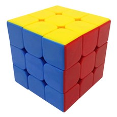 블루마토 3x3 큐브 10 55 x 55 mm NO.7711-c, 혼합 색상