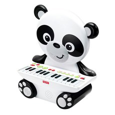 피셔프라이스 Kids Station Toys 25건반 팬더 피아노, 혼합 색상, 1개