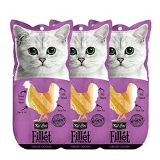 킷캣 고양이 프레쉬필렛 통살 간식 30g, 닭가슴살 + 타우린 혼합맛, 3개입