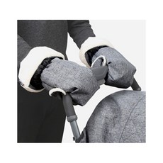 마니또 코지 유모차 핸드머프 멜란지 분리형, Black Grey, 1세트