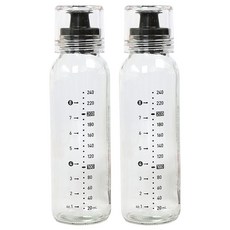 글라스락 오일병, 240ml, 2개