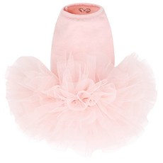 퍼피엔젤 반려동물용 에브리데이 튜튜 드레스, 502 PINK