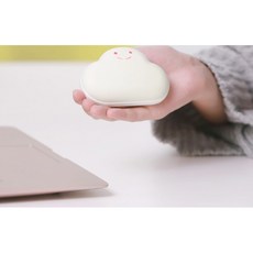단미 구름 손난로, CLOUD, 화이트