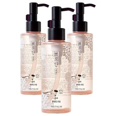아리따움 뽀오얀 미소 곡물발효 클렌징 오일, 150ml, 3개