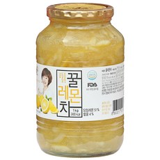 꽃샘 꿀 레몬차, 1kg, 1개