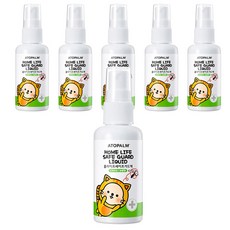 아토팜 홈라이프 세이프가드 모기퇴치액, 50ml, 6개