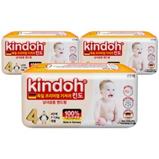 킨도 독일프리미엄 밴드형 기저귀 아동공용, 4단계, 144매