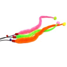 힐링타임 띵겨띵겨 스네이크 고양이 줄낚싯대 NH-008, 랜덤 발송, 2개