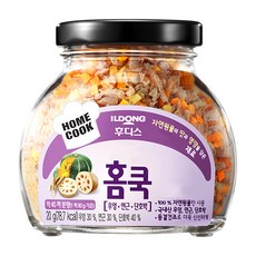일동후디스 홈쿡 반고형영양식, 우엉+연근+단호박 혼합맛, 1개, 20g