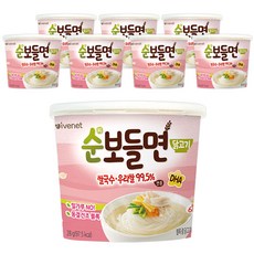 아이배냇 순 보들면 이유식, 닭고기, 28g, 8개
