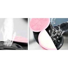 한경희생활과학 스팀 청소기 겸용 전기 바닥 청소기 AM-7500WG + 패드 4개입 세트, 화이트골드