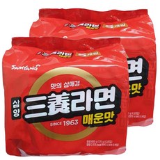 삼양라면 매운맛 120g, 10개