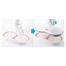 휴스톰 무선 듀얼리튬 물걸레청소기 HS-12000W