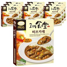 MCC 고베식당 비프카레 약간 매운맛, 160g, 10팩