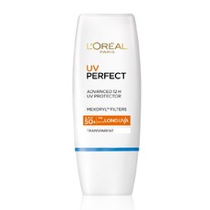 로레알파리 유브이 퍼펙트 선크림 SPF50+ PA++++ 트랜스패런트, 30ml, 1개