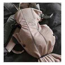 베이비뵨 베이비 캐리어 미니 3D 메쉬 아기띠, 페어리 핑크