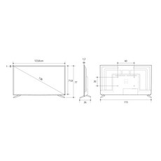 이엔TV 4K UHD DLED TV, 138cm(55인치), EN-SL550U, 스탠드형, 자가설치